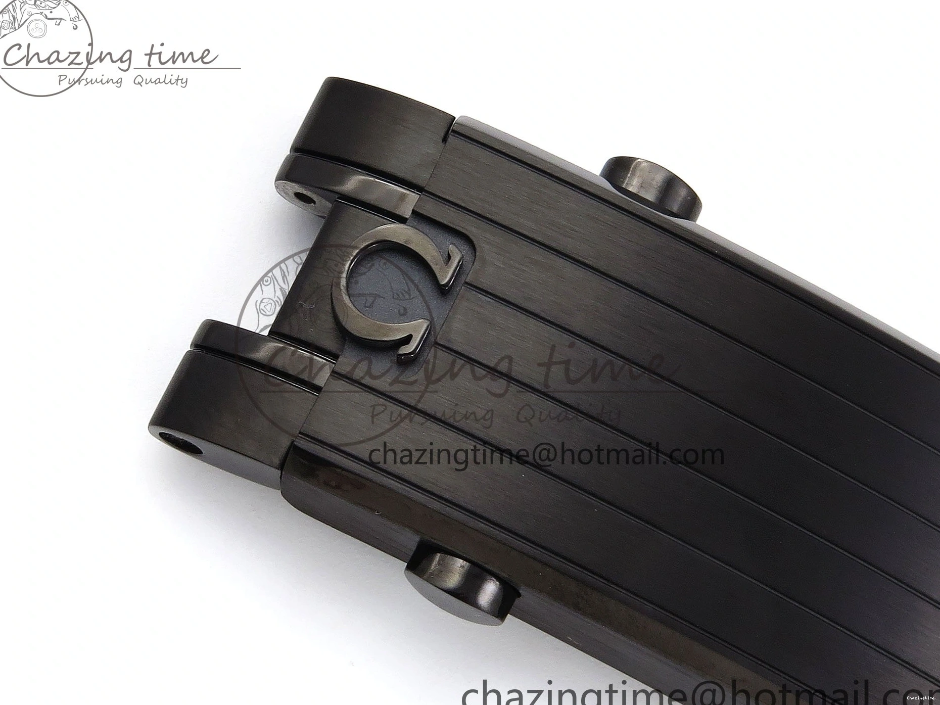 0307 Speedmaster Black Benom PVD Moon RMF Best Edition on PVD Bracelet Lemania HW WrinkleFree 7727